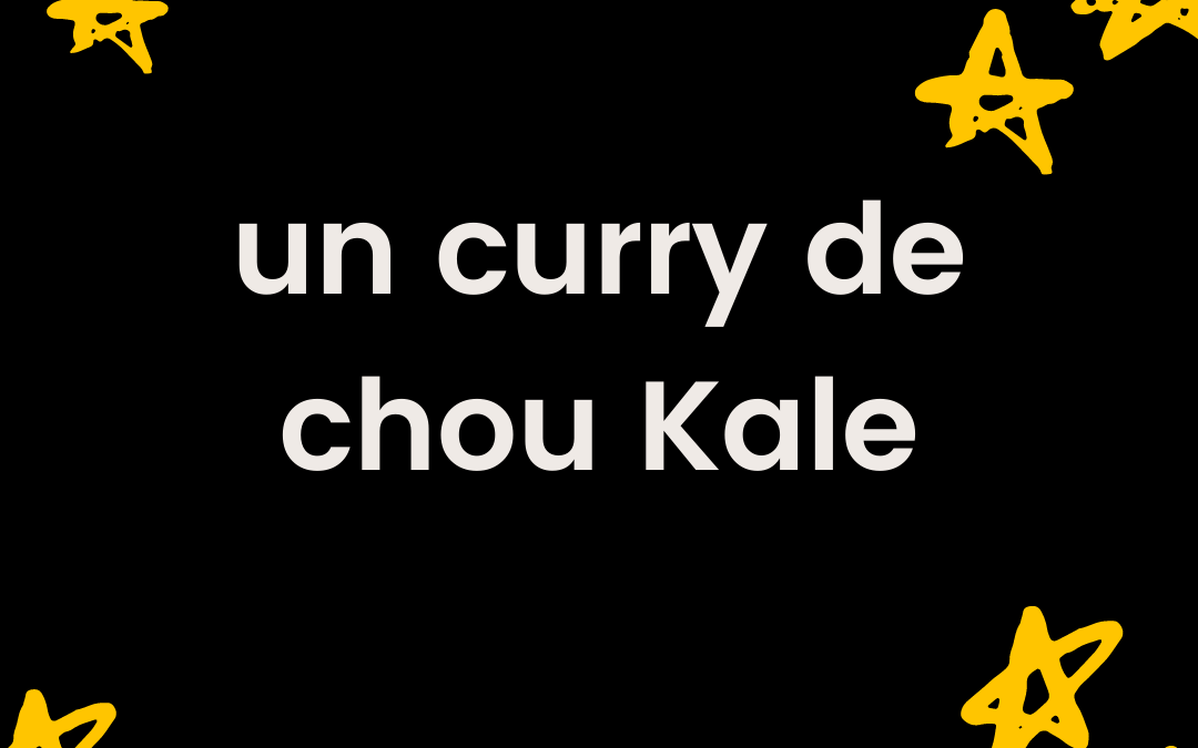 curry de chou Kale